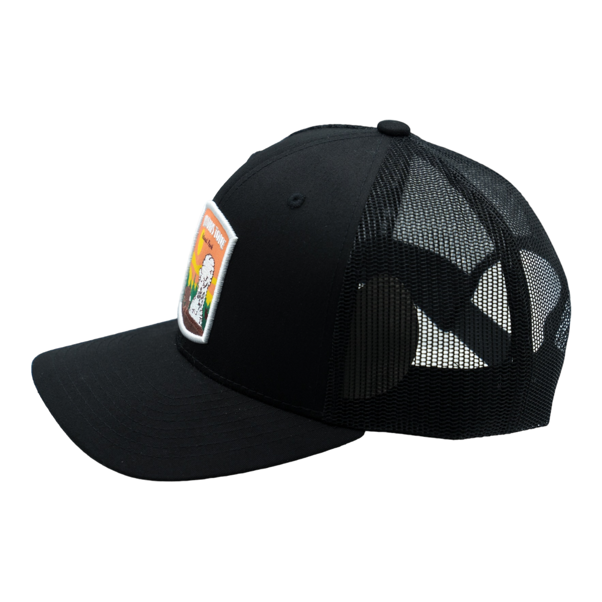 Nebiva - Wholesale Trucker Hat - Unisex - Yellowstone Trucker Hat (Black)2