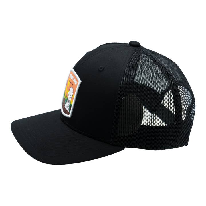 Nebiva - Wholesale Trucker Hat - Unisex - Yellowstone Trucker Hat (Black)2