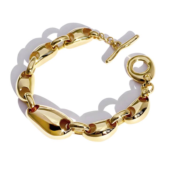 Rhodes Bracelet - Gold for wholesale by BIKO