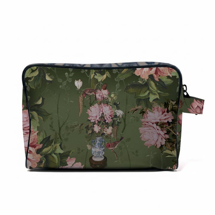 VELVET TOILETRY KIT PORCELAIN for wholesale by Voglio Bene