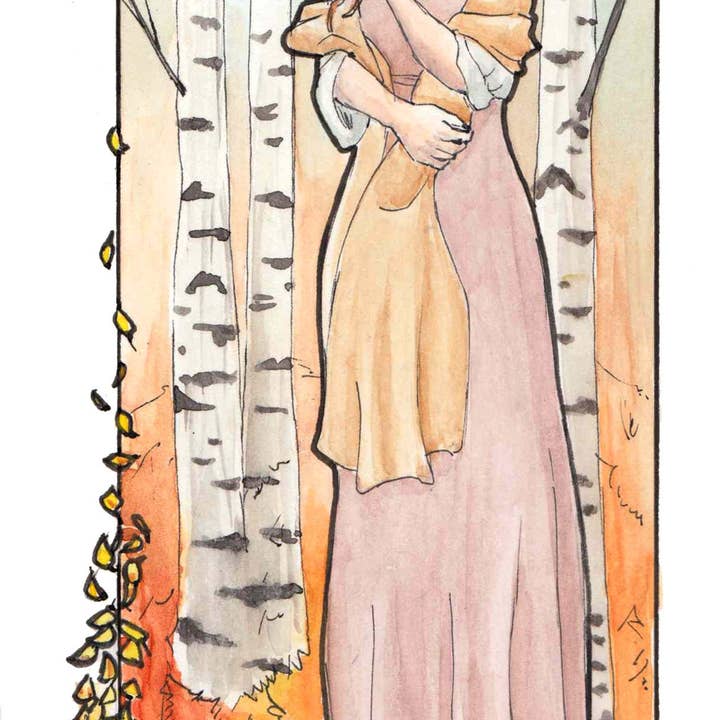 Airmatti - Wholesale Bookmark - 4x Jane Austen Bookmarks: Elisabeth Bennet3