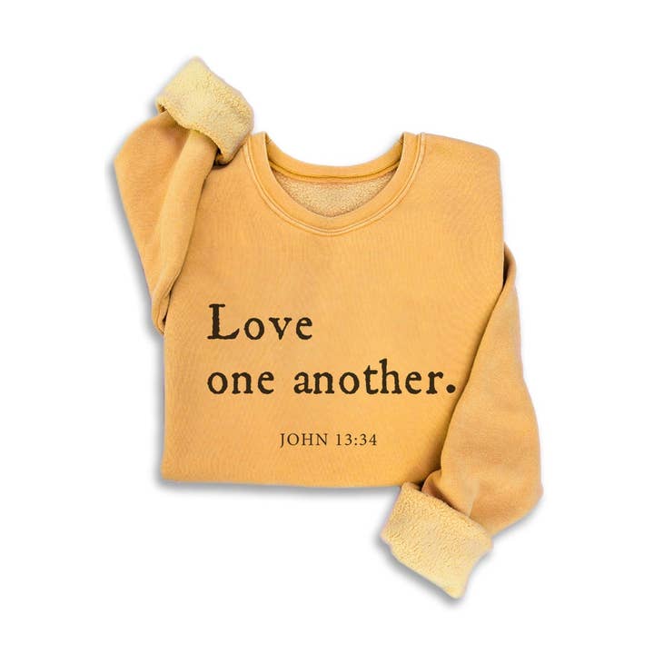 LOVE ONE ANOTHER MINERAL SWEATSHIRTS for wholesale by HRTandLUV