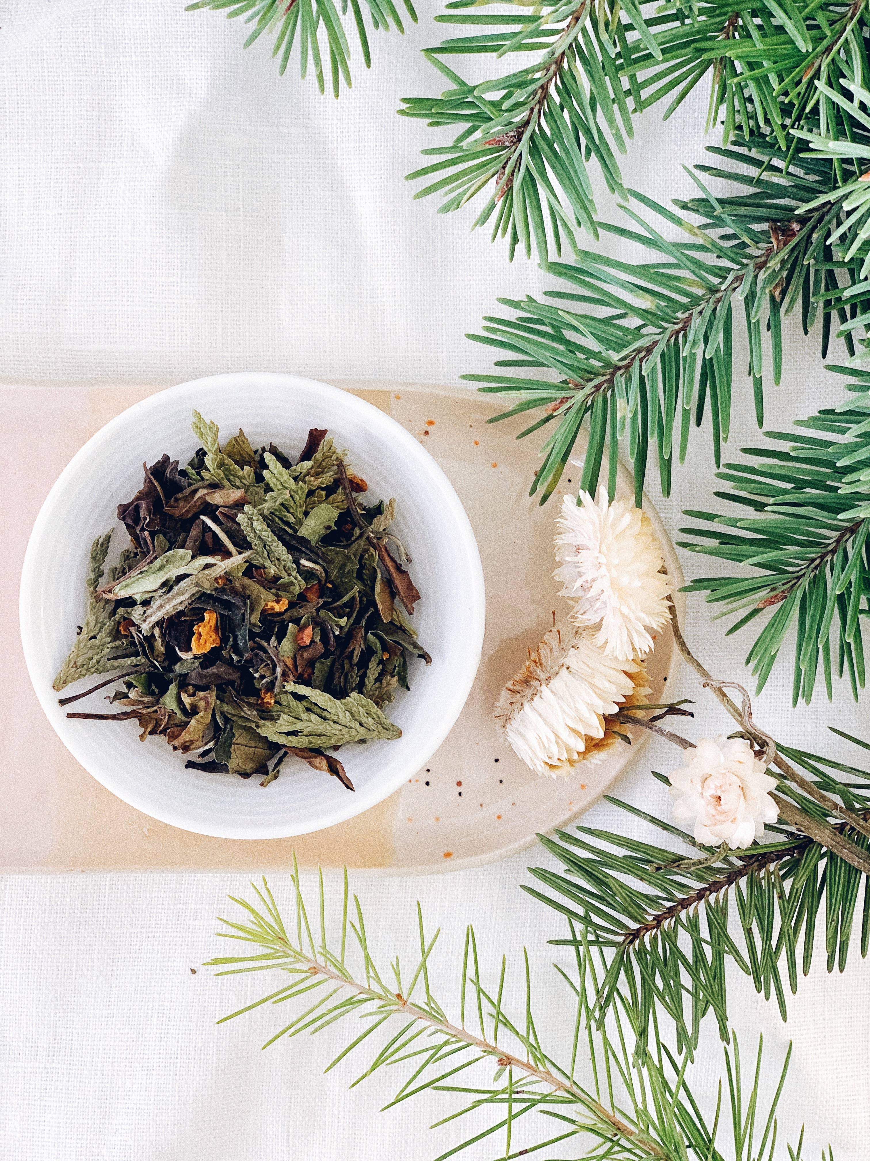 blushing wren teas & botanicals - Wholesale Loose Tea - winter canister1