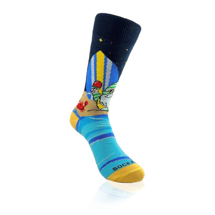Sock Panda - Wholesale Socks - Kids - Gnome Surfer Socks from the Sock Panda (Adult Small - Shoe Sizes 2-5)4