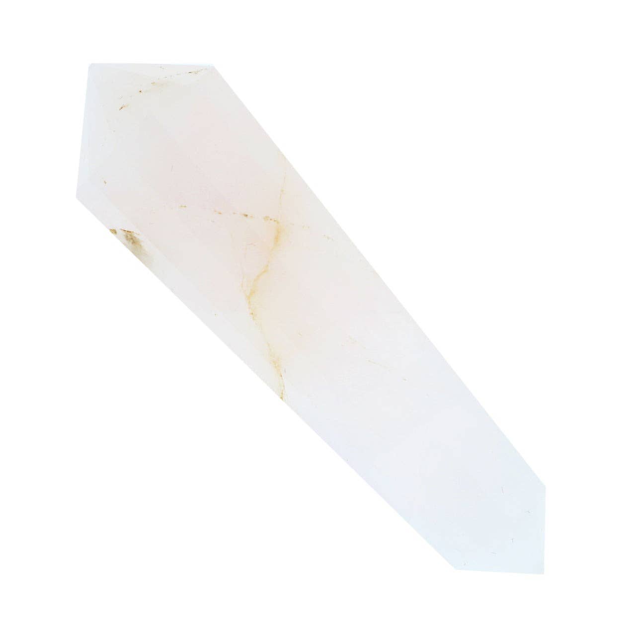 Stonebridge Imports – wholesale Andlig sten/kristall – Rosenkvarts Vogel Massage Wand - 2 1/2"1