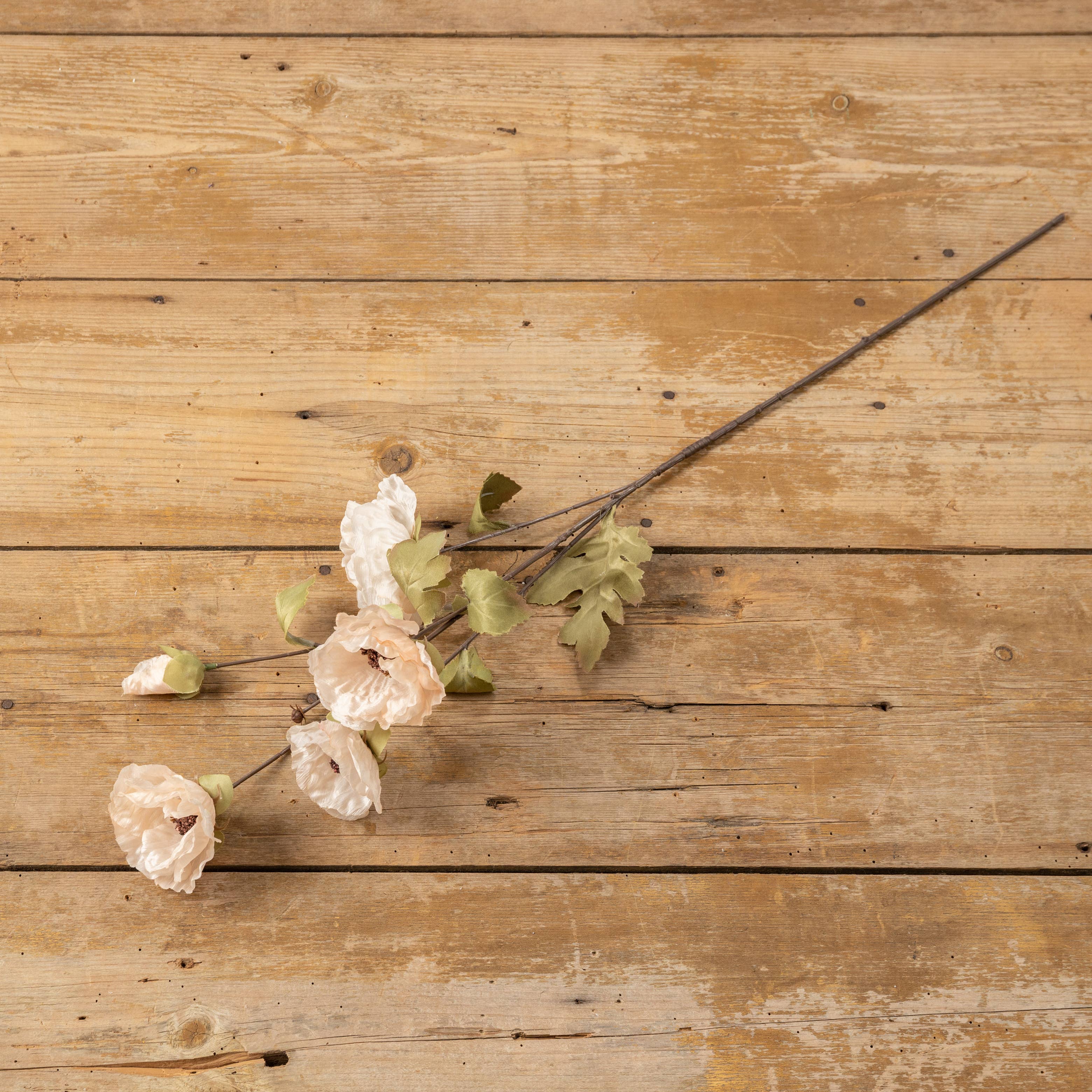 Ragon House – wholesale Konstgjord växt – 84,46 cm LJUSROSA VALLMO SPRAY1