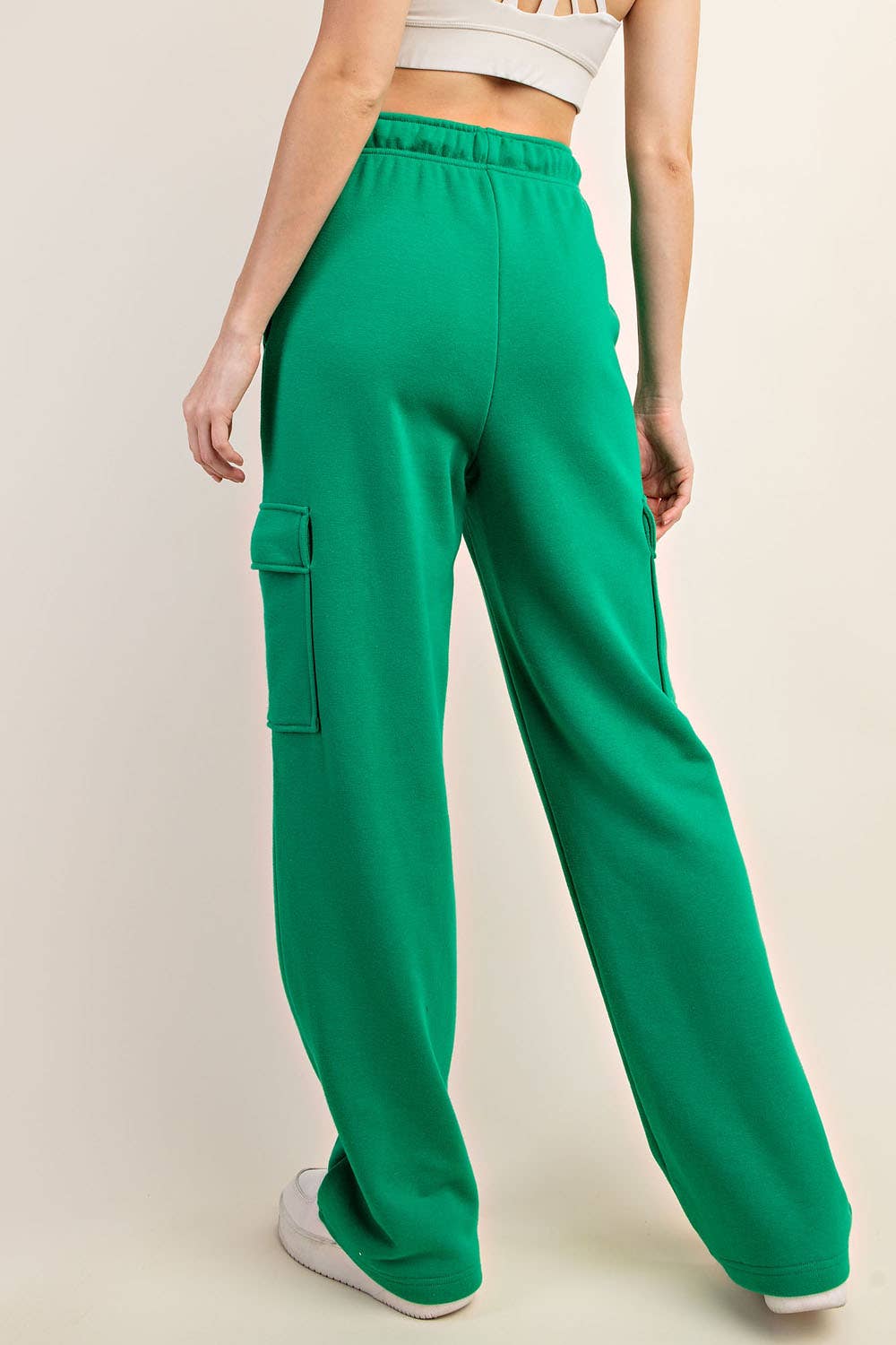 Rae Mode - Wholesale Pants - Women's - FRENCH TERRY STRAIGHT CARGO SWEATPANT49