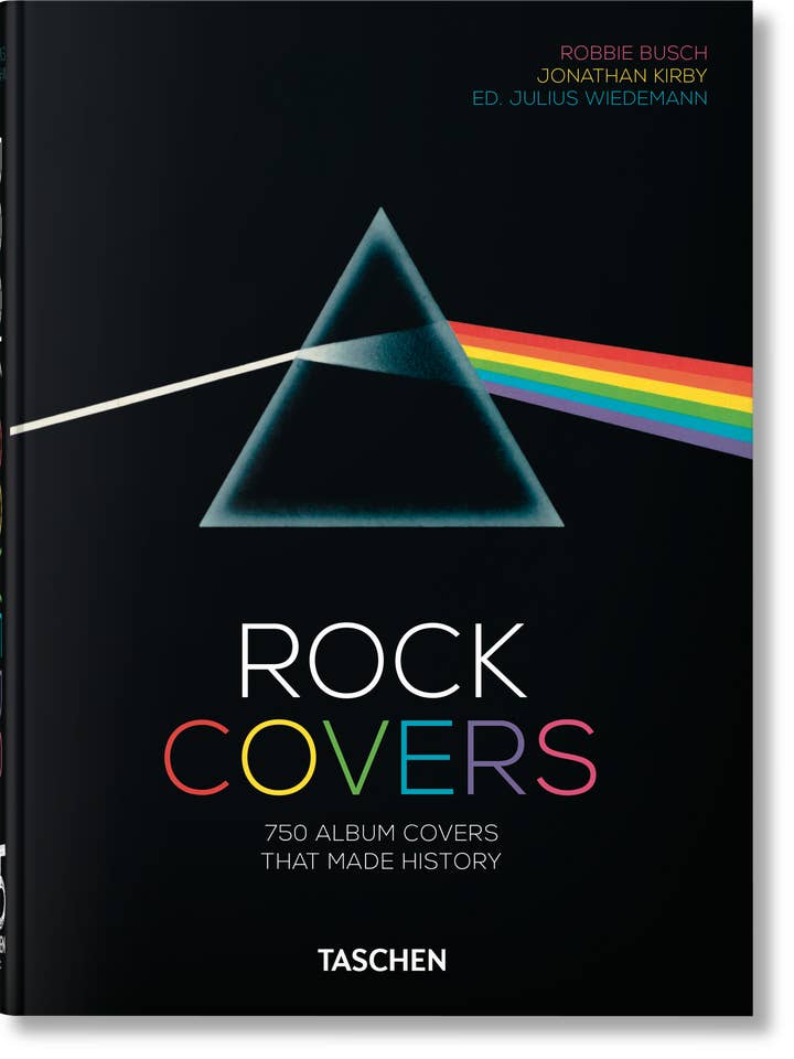 Rock Covers. 45th Ed (German, French, English) for wholesale by TASCHEN America