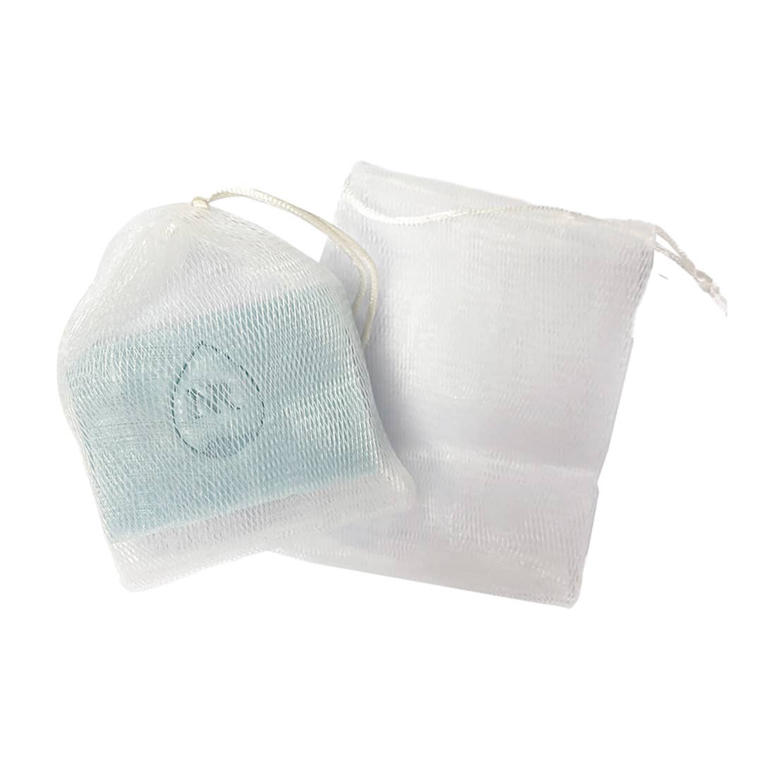 Naturhôna - Wholesale Zeep in tasje/zakje - Schuimend zeepnetje - 10 x 11 cm0