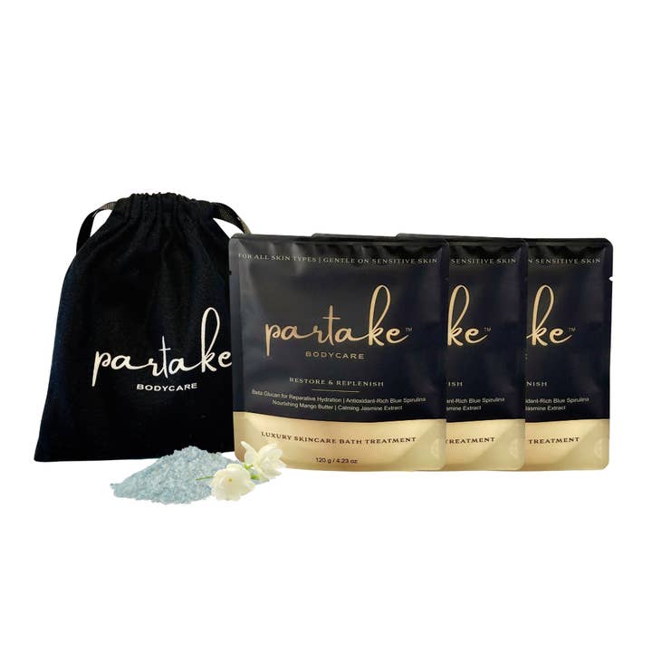 Partake Bodycare - Wholesale Bath Soak/Milk - The Skincare Soak™ – Foaming Bath Soak for Sensitive Skin6