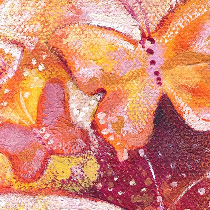 Katie m. Berggren art & design, LLC - Wholesale Art Print - Sacred Approval - Woman with Butterflies Self-Love art print4