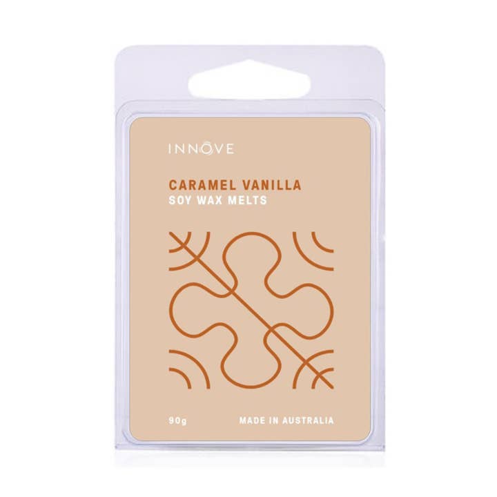 Caramel Vanilla Soy Wax Melts - Clamshell for wholesale by INNOVE