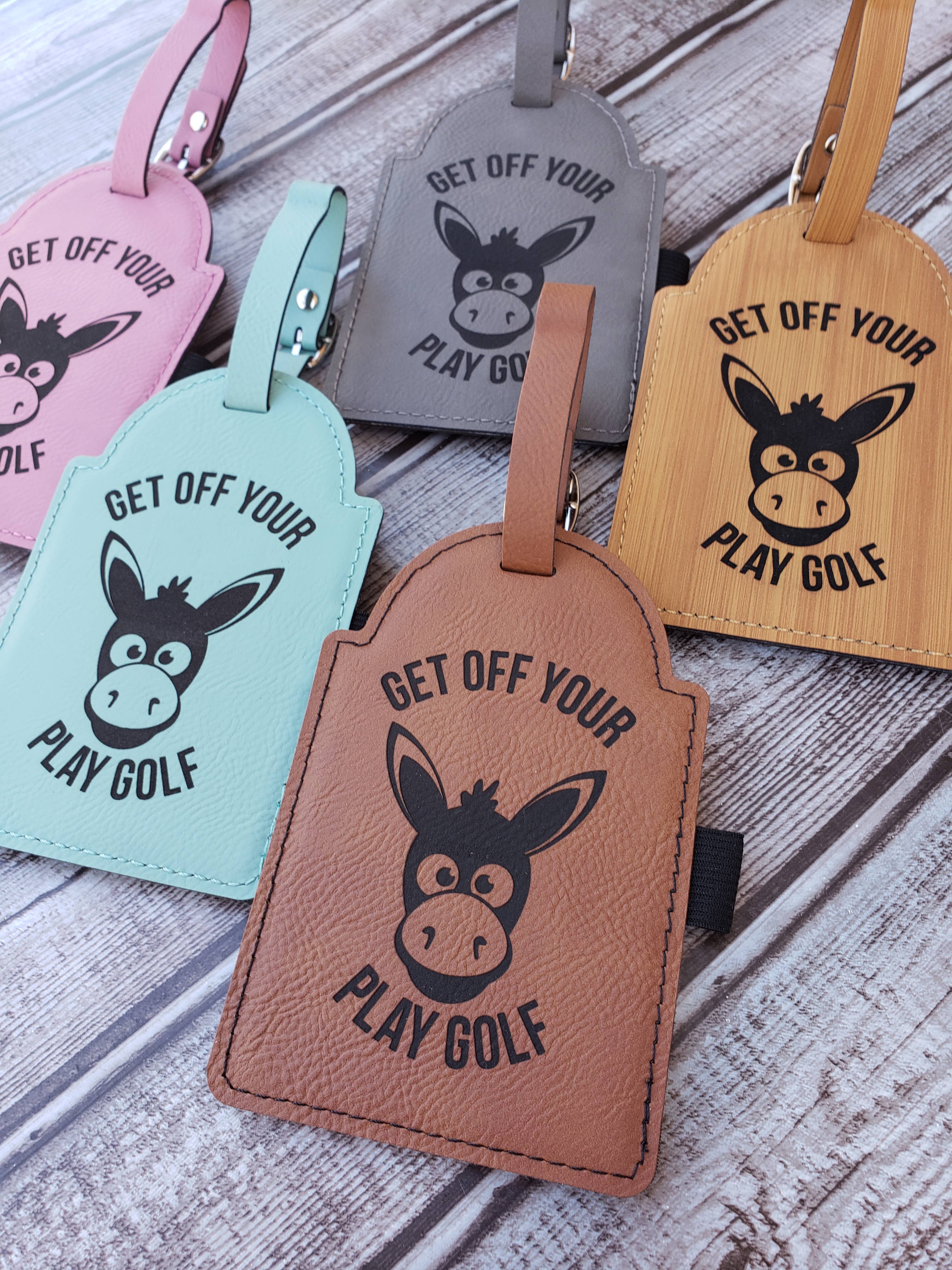 The Rural Home - Vendita all'ingrosso Accessori sportivi - Etichetta per Borsa da Golf Personalizzata all'Ingrosso con 3 Tee – Regalo con Tee Incisi9