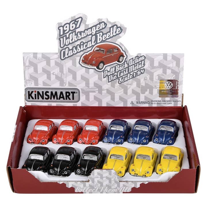La Luna Bella - Toys - Wholesale Toy car/truck – Child - 2.5" Diecast 1967 VW Classic Beetle - LLB Toys3