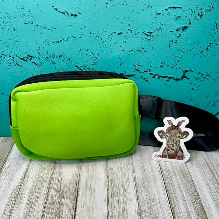 Crazy Heifers Wholesale - Wholesale Belt Bag - Women's - Neoprene Belt Bags- Solids0