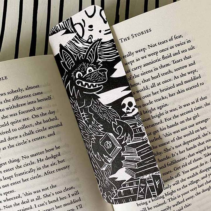 Werewolf Gothic Bookmark for wholesale by Blockforest