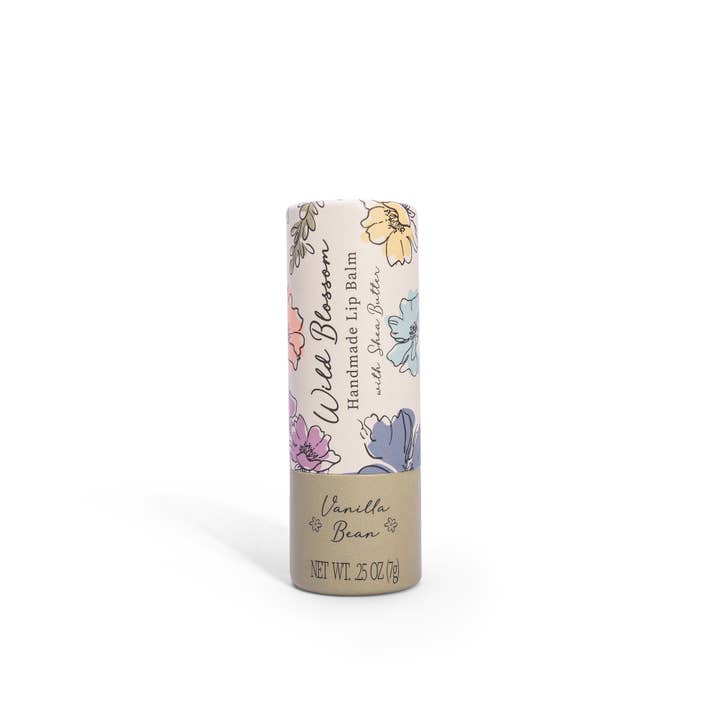 Baume à lèvres Wild Blossom - Vanilla Bean pour la vente par Cait + Co
