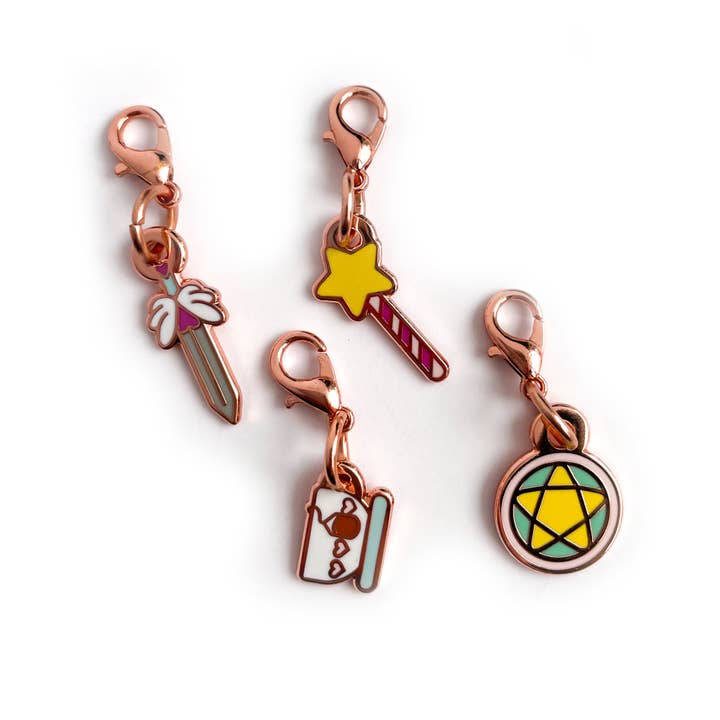 Kawaii Tarot Charms Full uppsättning 4 för wholesale av Kitty With A Cupcake