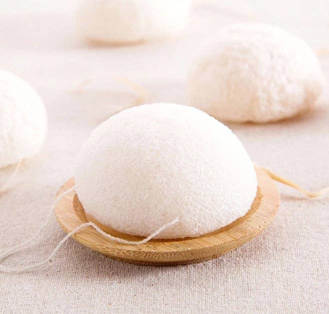 Smile Boutiques – Engroshandel Badesvamp – Konjac Cleansing Sponge - Naturligt biologisk nedbrydeligt9