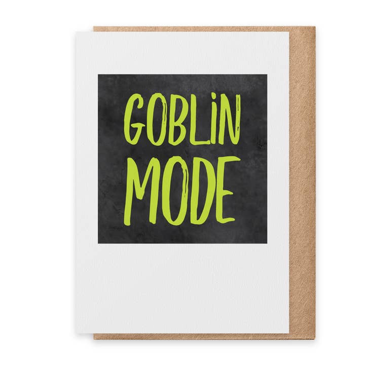 Modo duende - Tarjeta de felicitación (Halloween) para venta al por mayor de Paisley & Parsley