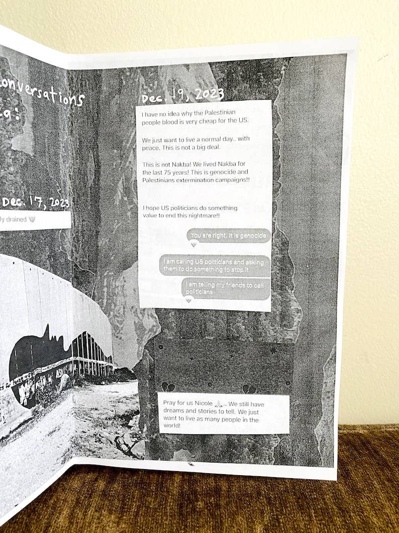 Pleasure Pie - Wholesale Politics & Current Events Book - We [Palestinians] Are Not Going Away Zine4