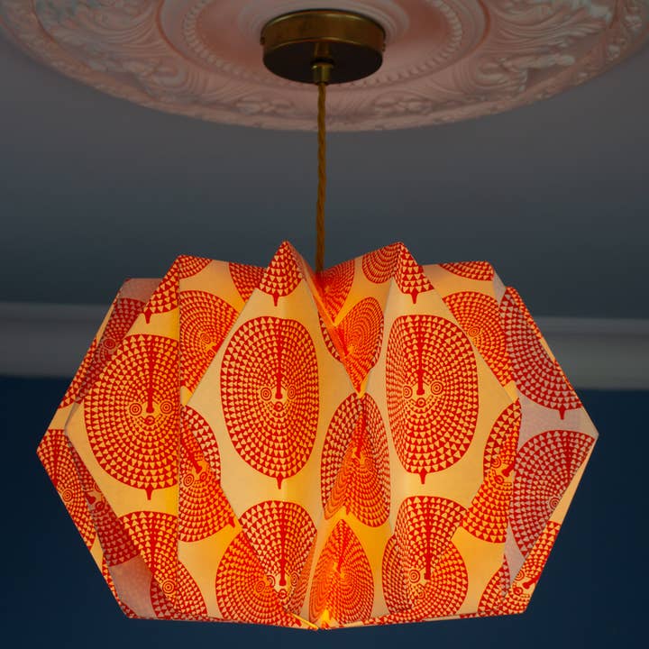 AARVEN - Wholesale Paper lantern/lamp - Origami Paper Lightshade "Orbit"10