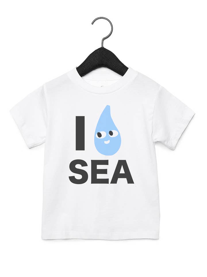 SUPER AIMÉ - J'adore Seattle, T-shirt Enfant Goutte de Pluie pour la vente par Joseph + Sue