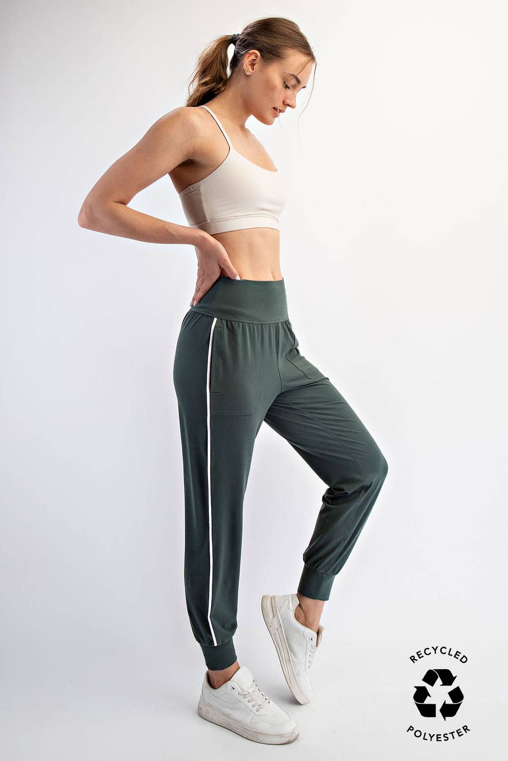 Rae Mode - Wholesale Athletic Pants - Women's - BUTTER SOFT PIPING JOGGER PANT16