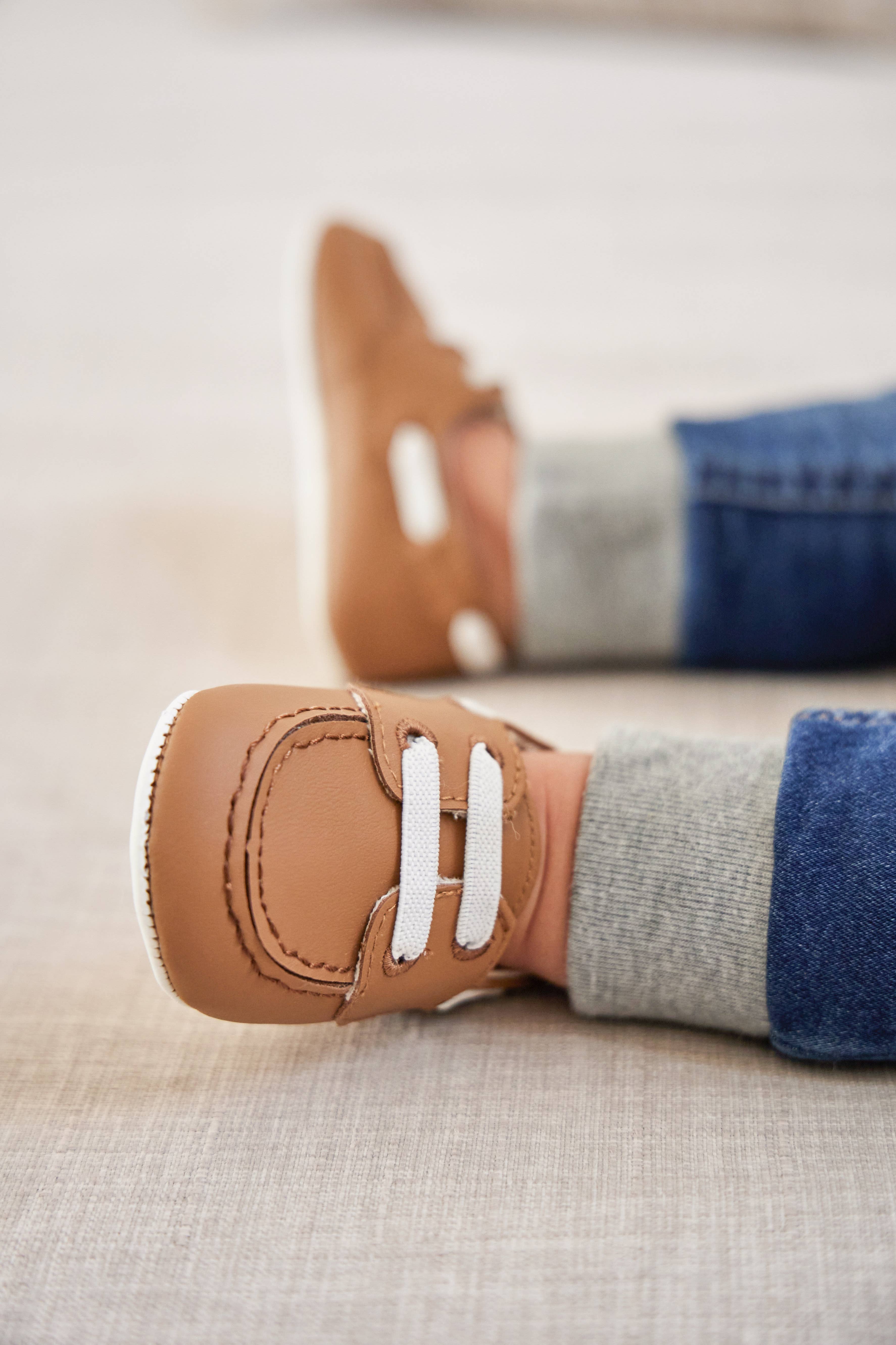 JuJuBe - Wholesale Shoe Accessories - Kids & Baby - Eco Steps - Boat Shoe Brulee Brown10