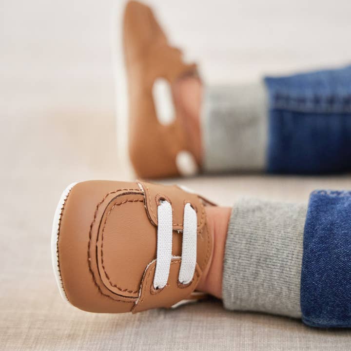 JuJuBe - Wholesale Shoe Accessories - Kids & Baby - Eco Steps - Boat Shoe Brulee Brown10