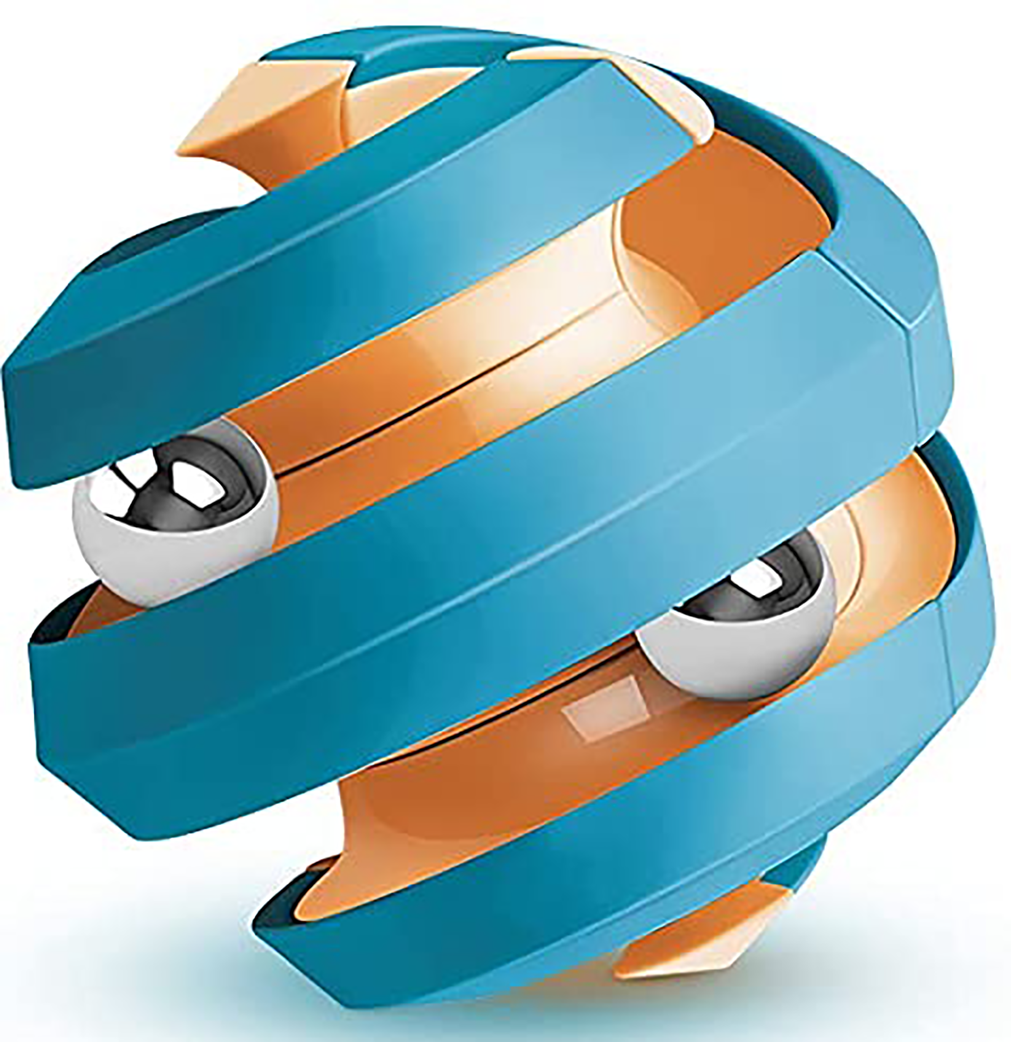 Texas Toy Distribution - Vente Fidget/jouet anti-stress – enfant - Rotative Orbit Ball Puzzle Fidget Toy, présentoir x24 unités7