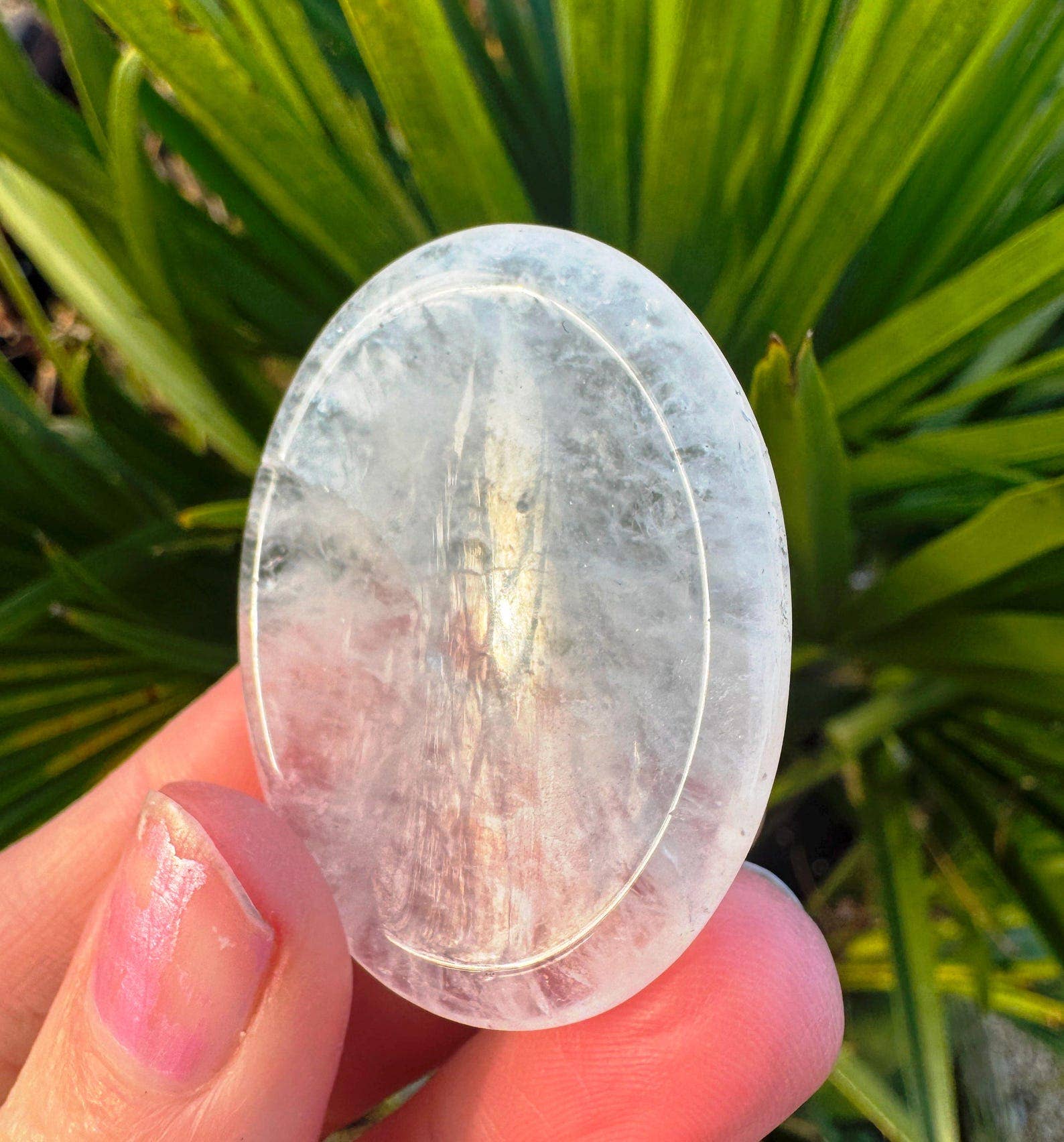 Elf Kendal Hippies – Pedra/cristal espiritual por atacado – Pedra de preocupação de cristal, pedra de polegar de cristal, gema calmante por Elf15