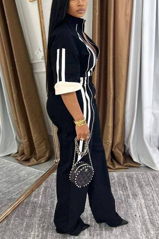 Flarix - Wholesale Jumpsuit - Women's - cargo straight leg jumpsuit5