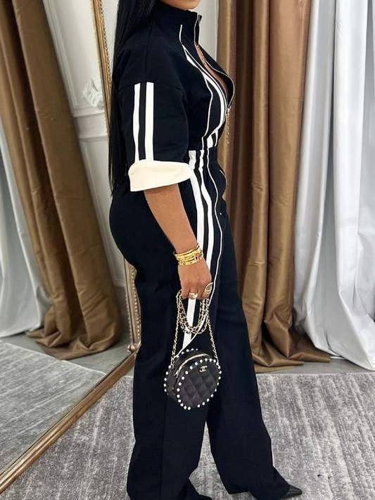 Flarix - Wholesale Jumpsuit - Women's - cargo straight leg jumpsuit5