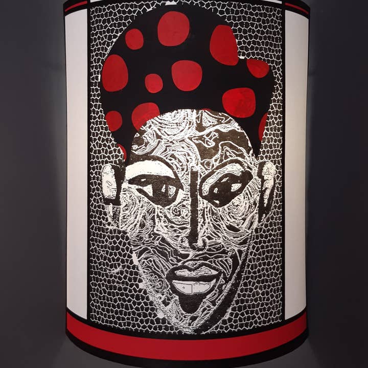 Candeeiro de Parede XL - “Liberties Soldier” - Kossi Homawoo por atacado de Arteurs SAS