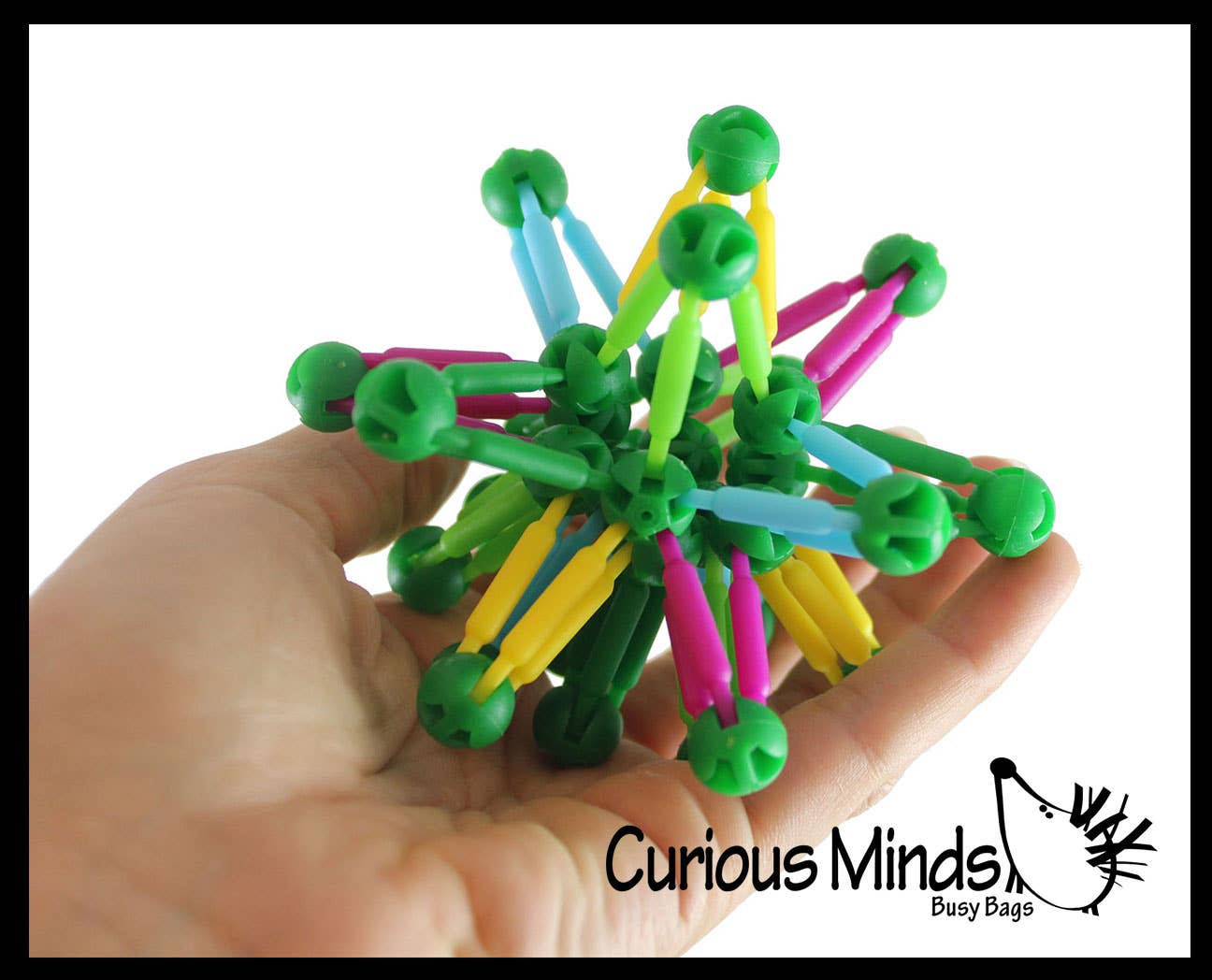 Curious Minds Toys – wholesale Fidget toy – Kids – 1 Mini Collapsible Ball - Expanding and Contracting Ball - G11