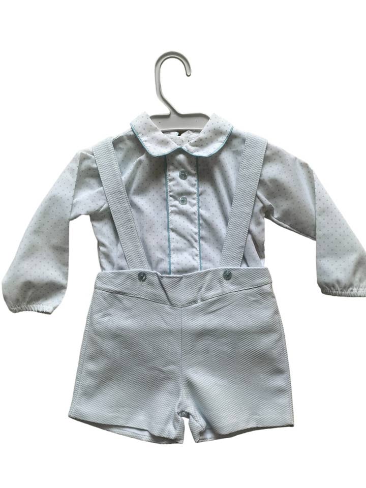 BABY BLUE 2-PIECE BOY SET for wholesale on Faire