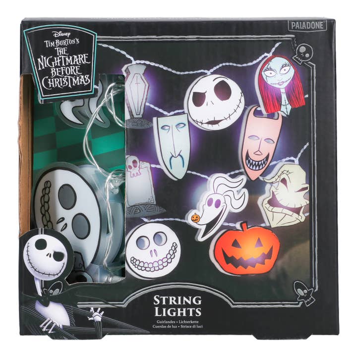 Paladone UK – wholesale String lights – Nightmare Before Christmas Character String Lights
