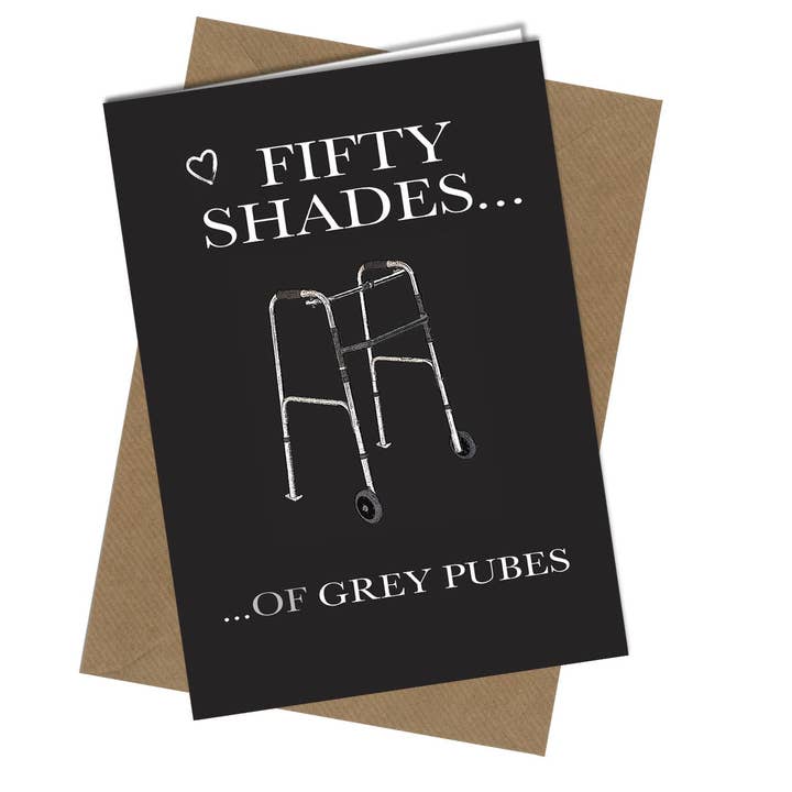 #548 Fifty Shades for wholesale by Close to the Bone Greeting Cards and Gifts