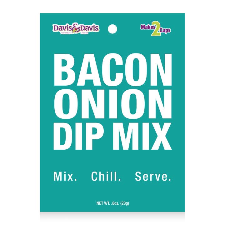 Davis & Davis Gourmet Foods - Wholesale Dip - Bacon Onion Dip Mix