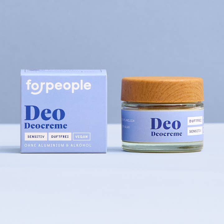 forpeople skincare GmbH - Wholesale Deodorant - Unisex - Deo Cream Sensitive0