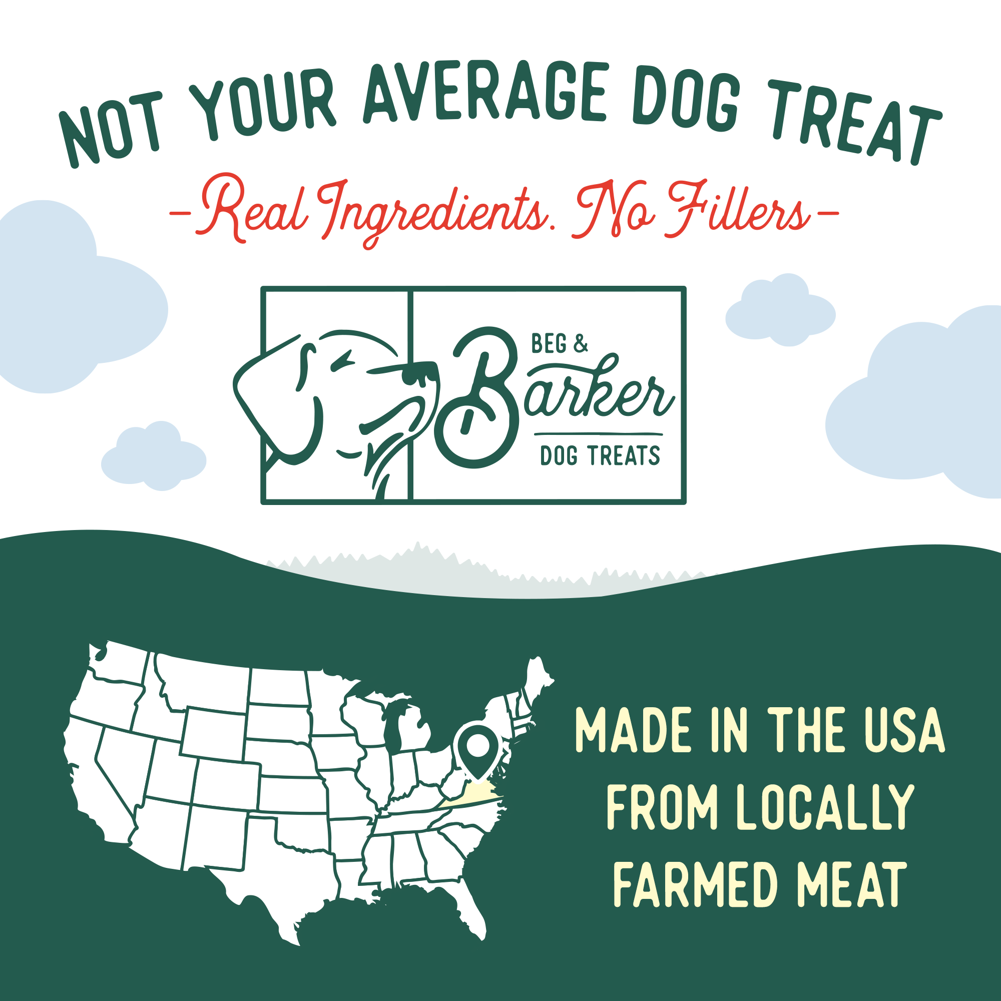 Beg & Barker Premium Dog Treats - Vente Friandises – chien - Friandises pour chiens à la dinde entière, 3,5 oz4