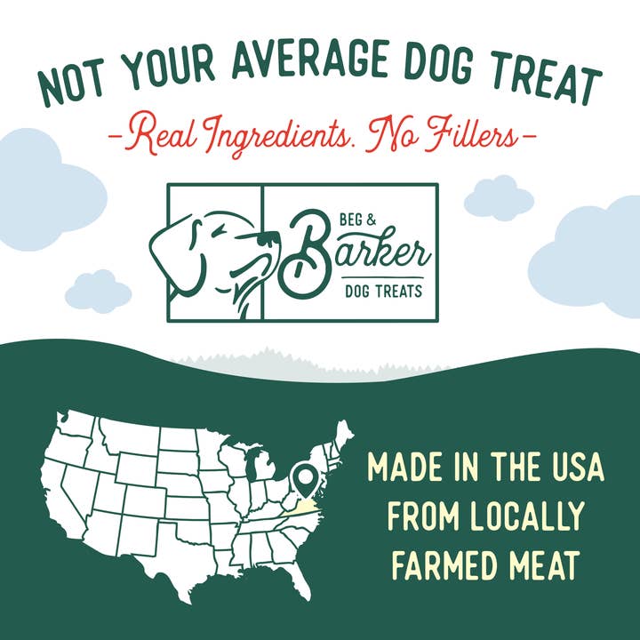 Beg & Barker Premium Dog Treats - Wholesale Pet Treats - Dog - 8 oz. Whole Turkey Chips Dog Treats4