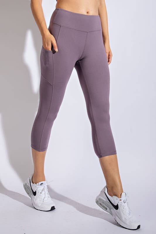 Sunday Morning – wholesale Sport-/loungeleggings – Dam – P45601PL37 Plus Size Butter Soft Caprilängds Yoga Leggings27