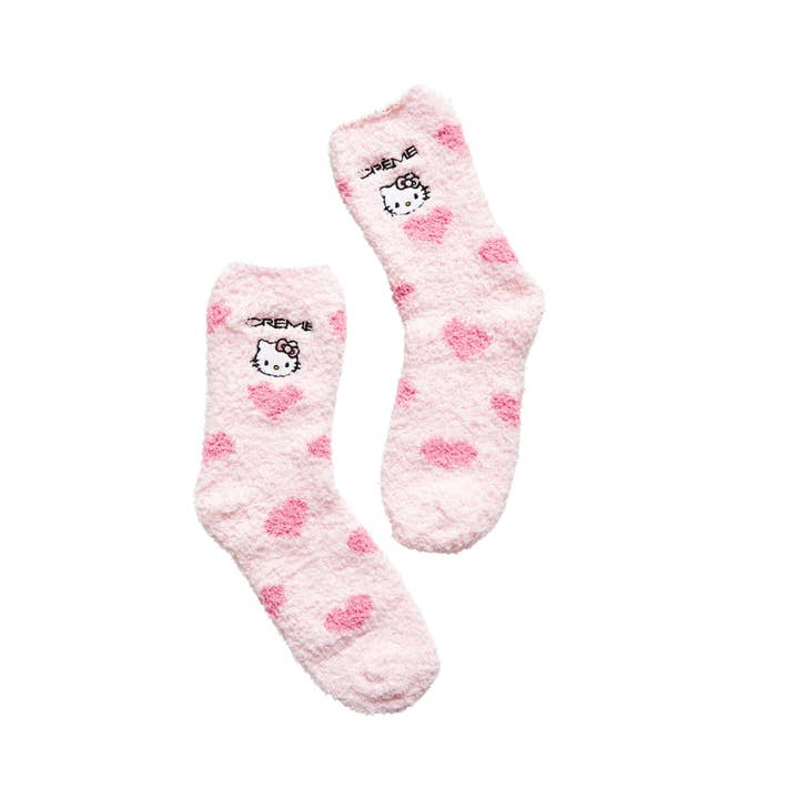 Hello Kitty Sole Soft! Infused Cozy Socks - Sweetheart for wholesale by GenFresh