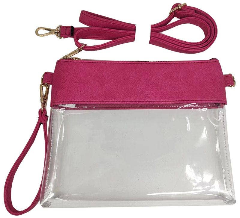 MiMi Wholesale - Vente Sac à bandoulière – femme - Sac à bandoulière/pochette transparent Game Day AD200T27