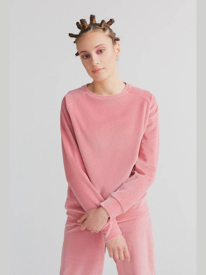Leela Cotton - Wholesale Sweatshirt - Women's - 1277 Damen Nickysweatshirt4