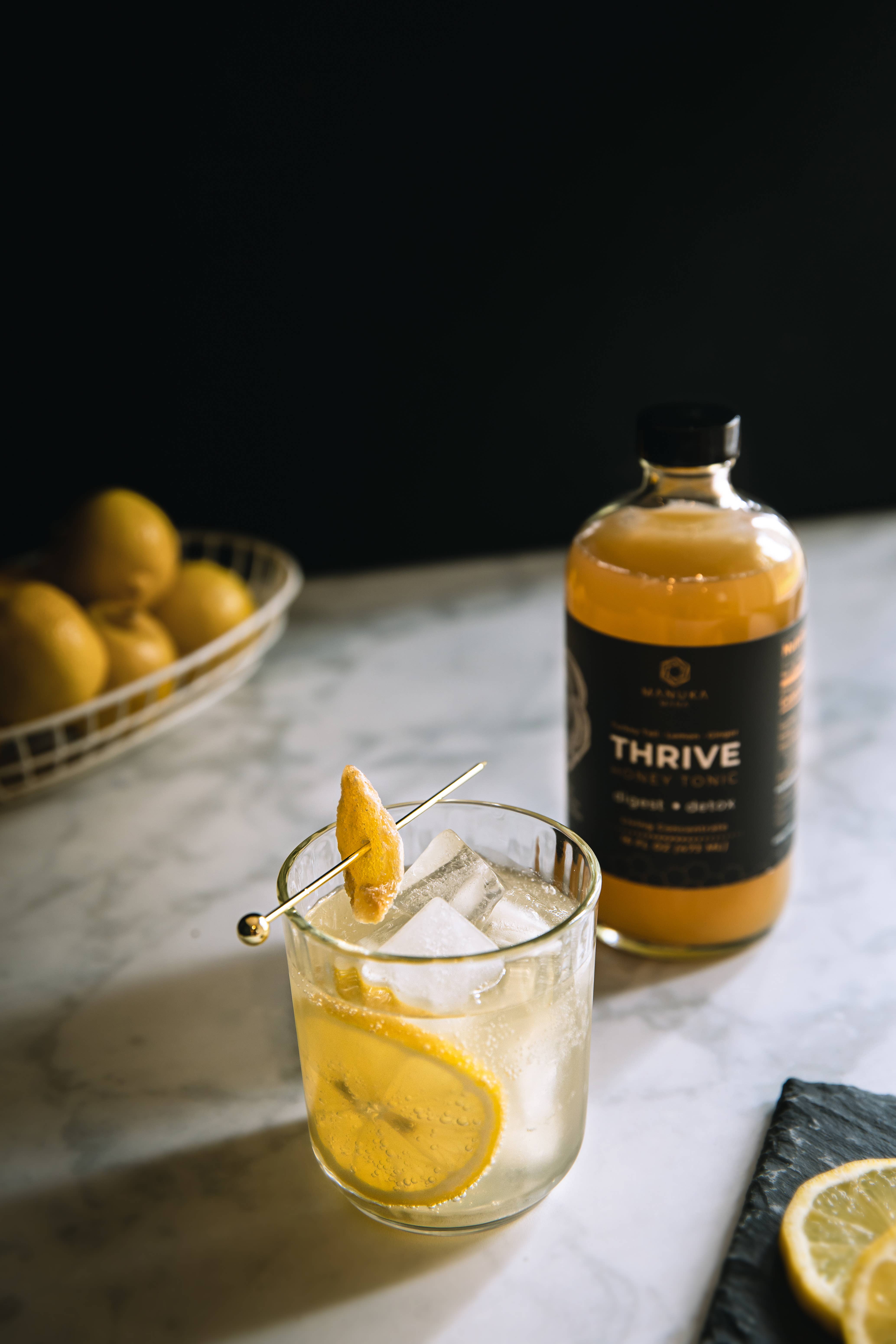 Manuka Mana - Wholesale Wellness Juice/Tonic - Turkey Tail THRIVE Honey Tonic2