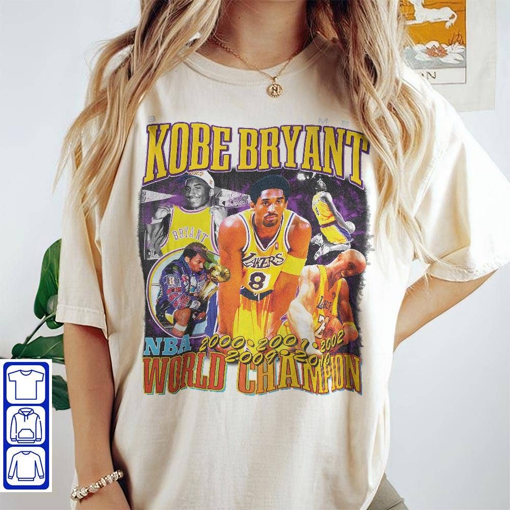 SONDO DESIGN LTD - Wholesale T-Shirt (Graphic) - Women's - Kobe Bryant Shirt, Mamba Forever Los Angeles Lakers Shirt0