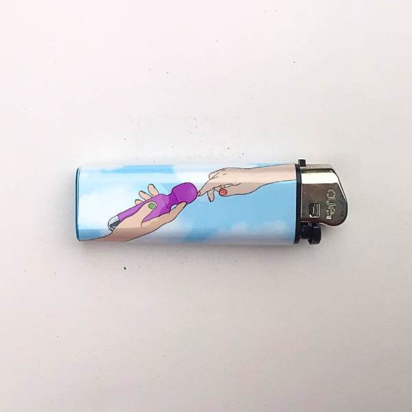 Vivrant Vixen - Wholesale Lighter - Vibrator Handmade Art Lighter1